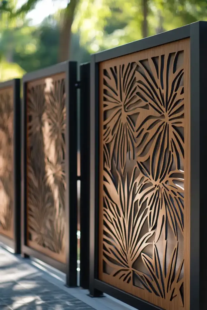 10. Decorative Metal Panels