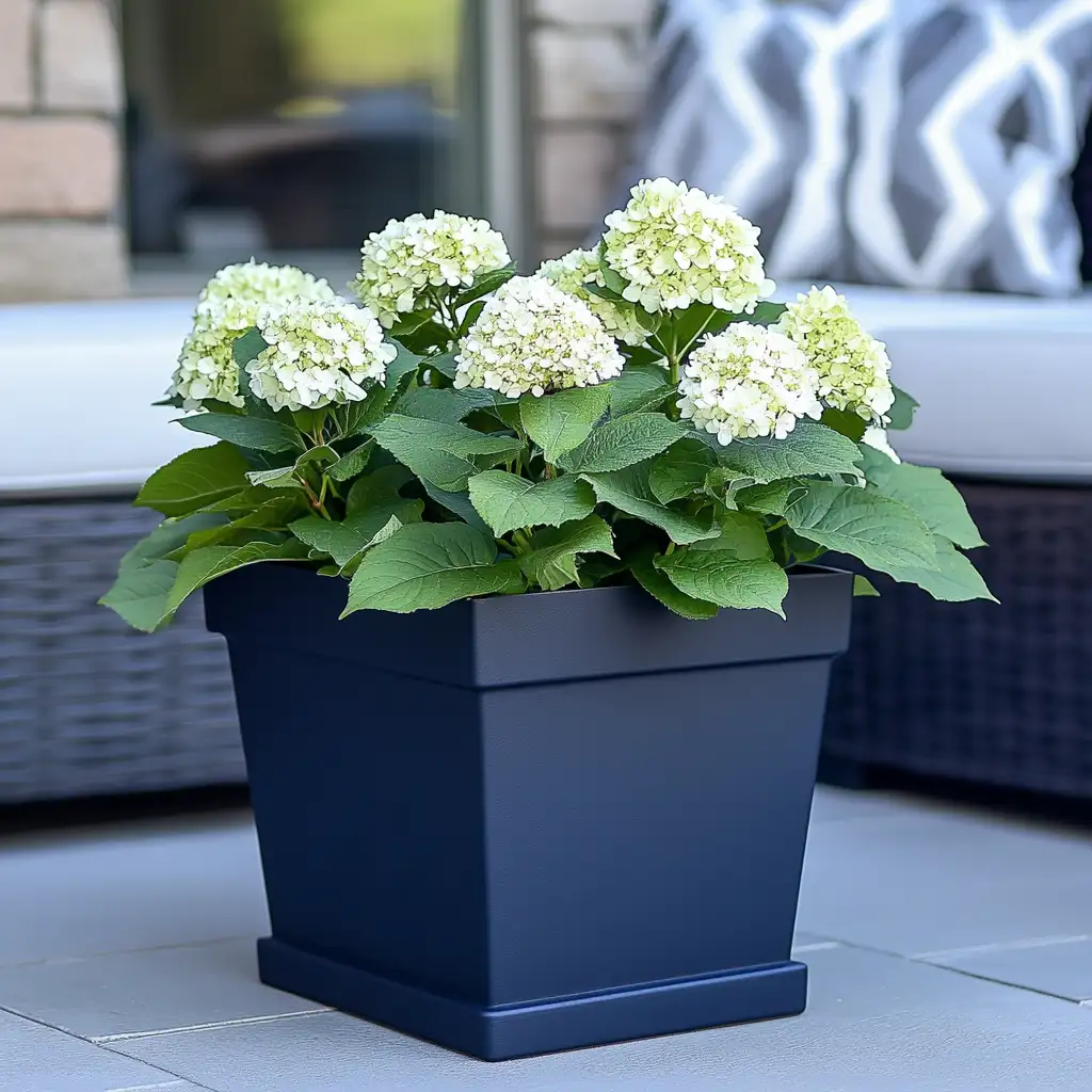 11. Plant All-American Themed Flower Pots