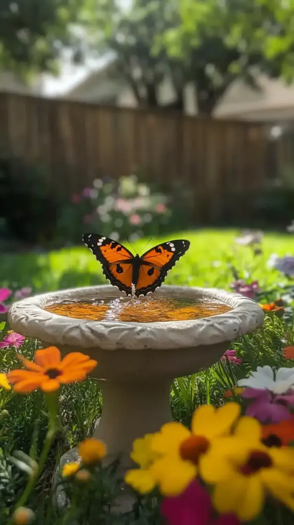 12. Cottage Garden with a Butterfly Theme