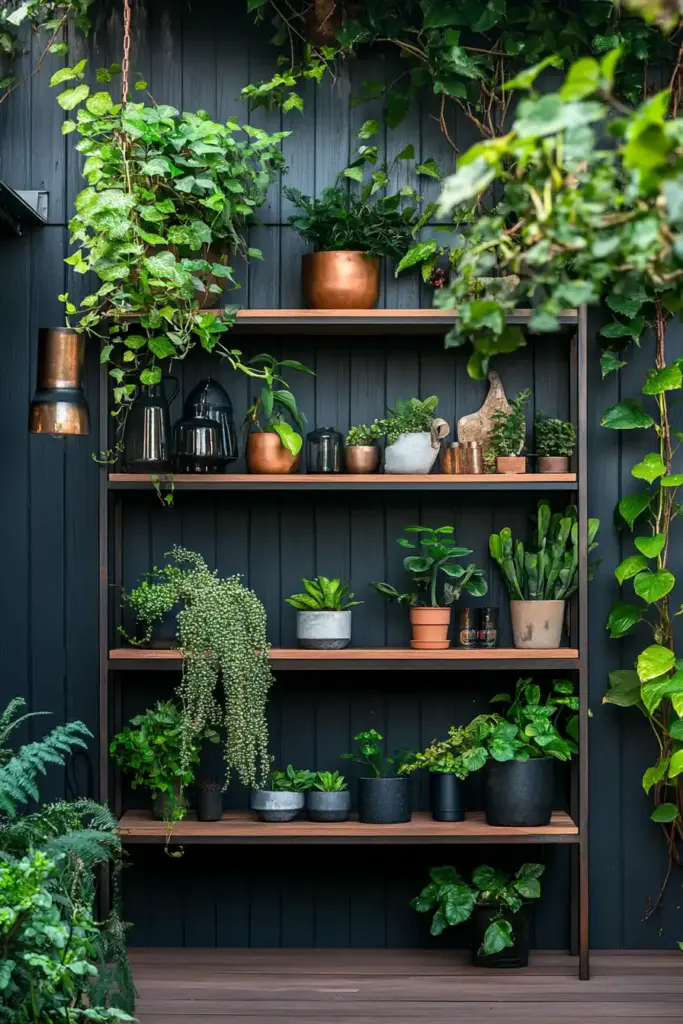 12. Outdoor Shelving Units