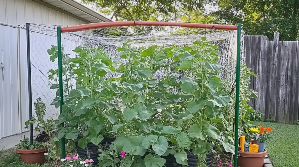 PVC Pipe Trellis
