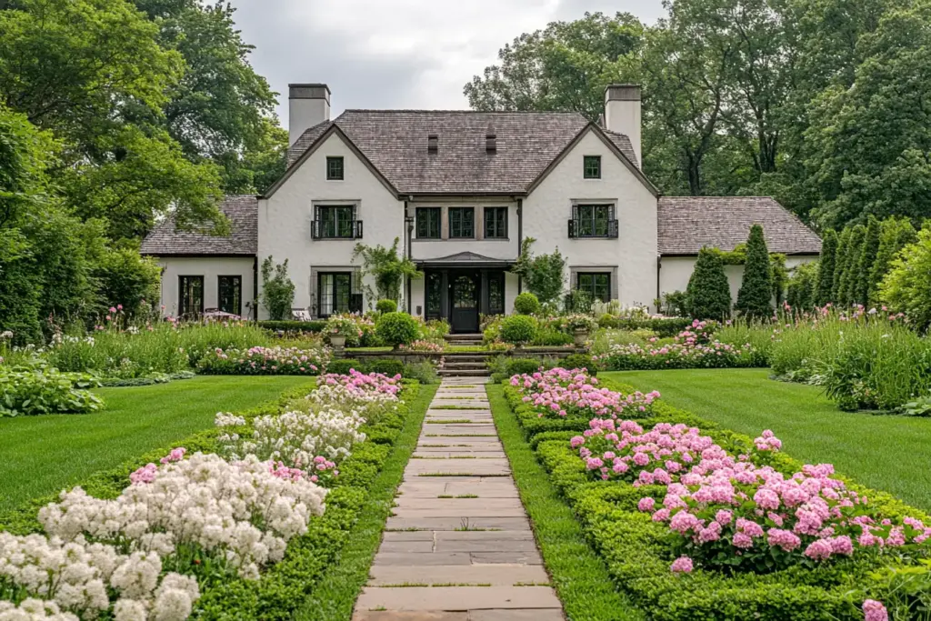 13. Line the Walkway with Blooms – Guide the Eye with Color