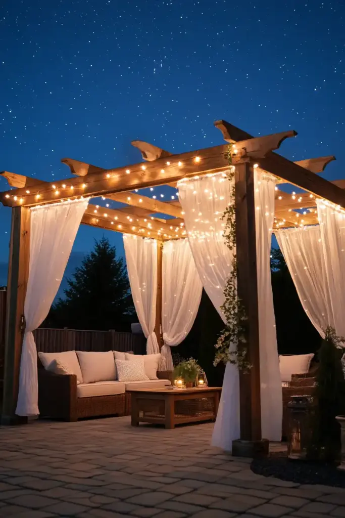 Starry Night Pergola Upgrade