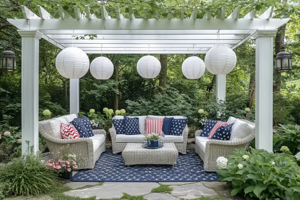 13. Swap Out Throw Pillows for a Festive Touch