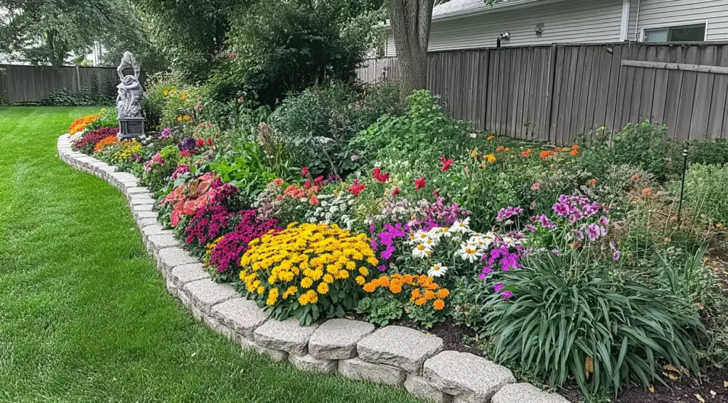Wavy Flower Bed