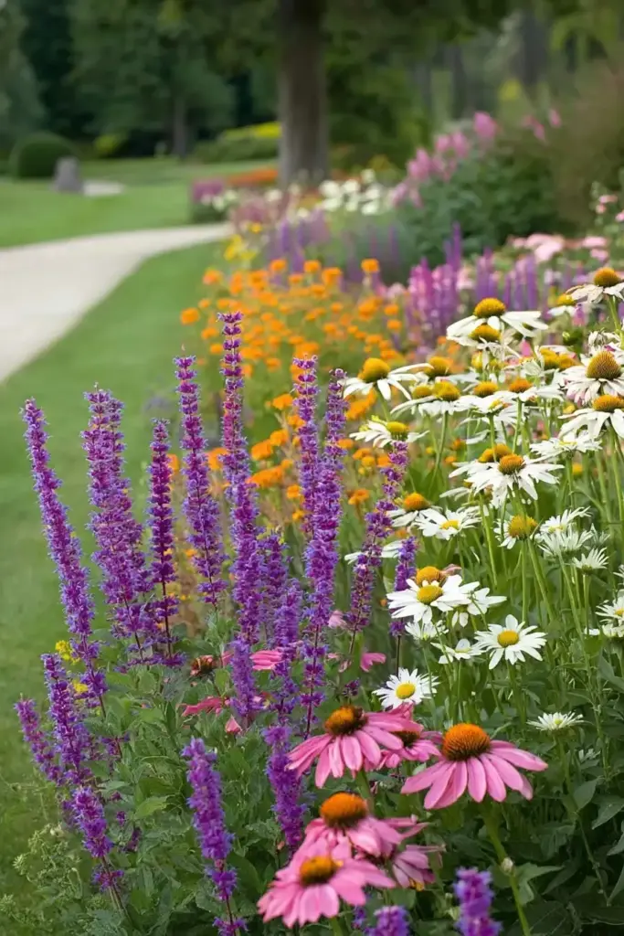 Mixed Flower Beds