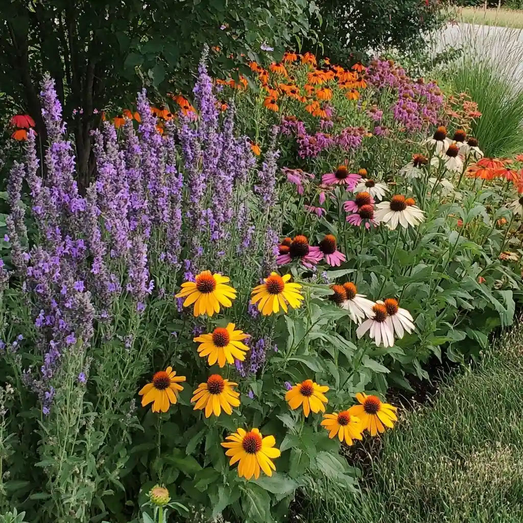 Mixed Flower Beds