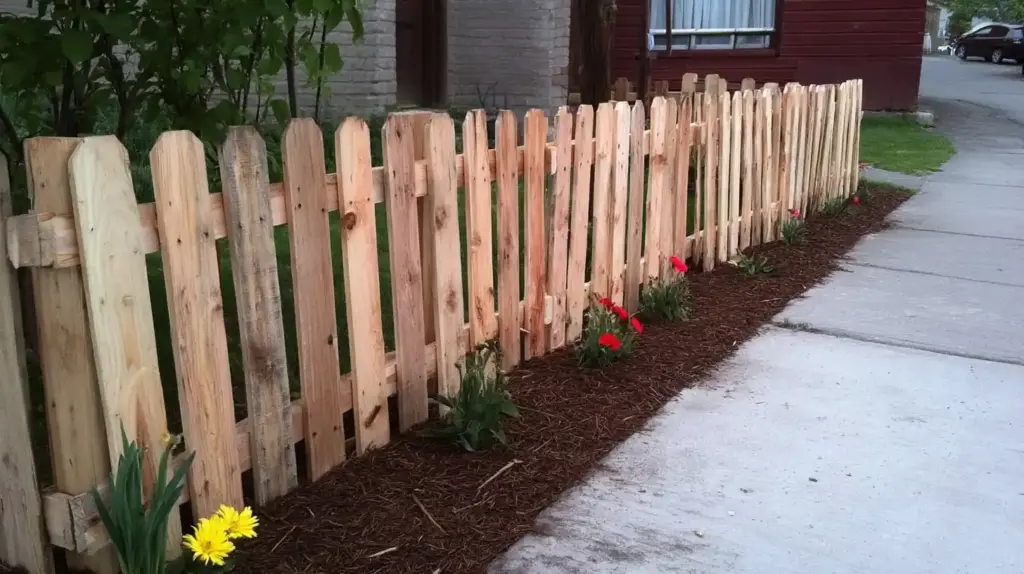 15. 12 Pallet Fence Styles
