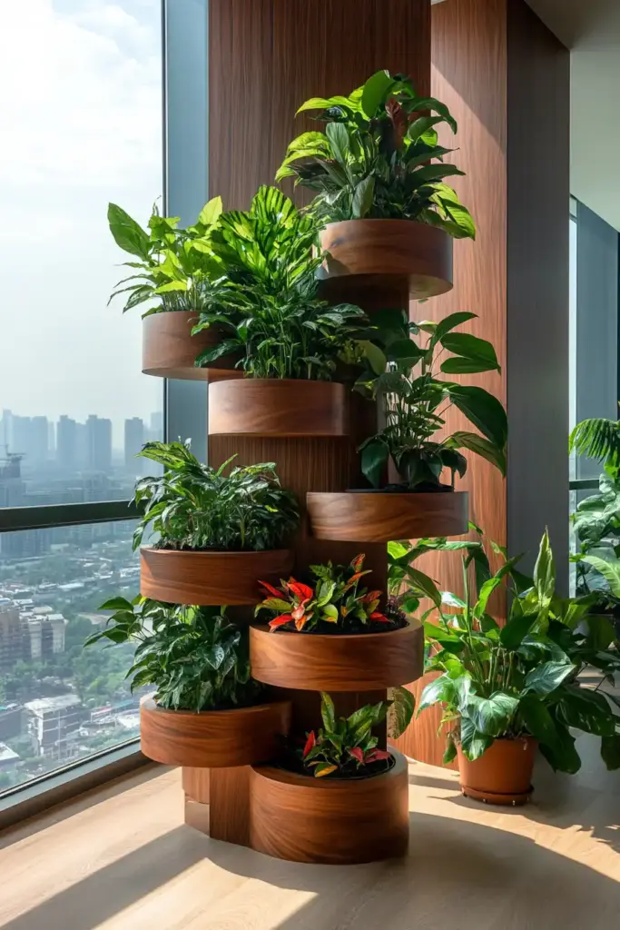 Layered Stackable Planters