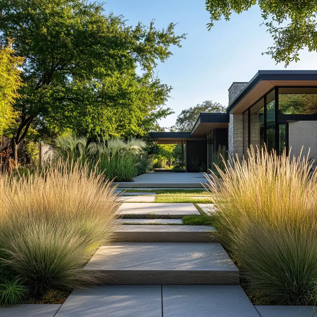 18. Ornamental Grasses (Various species)