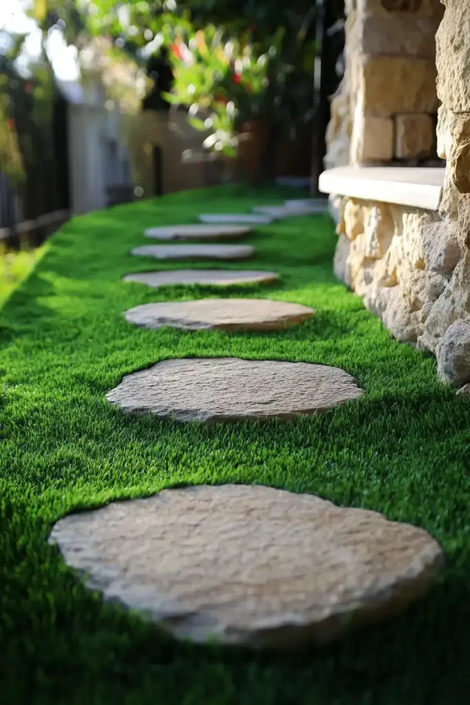19. Go Green Without the Hassle Using Artificial Turf