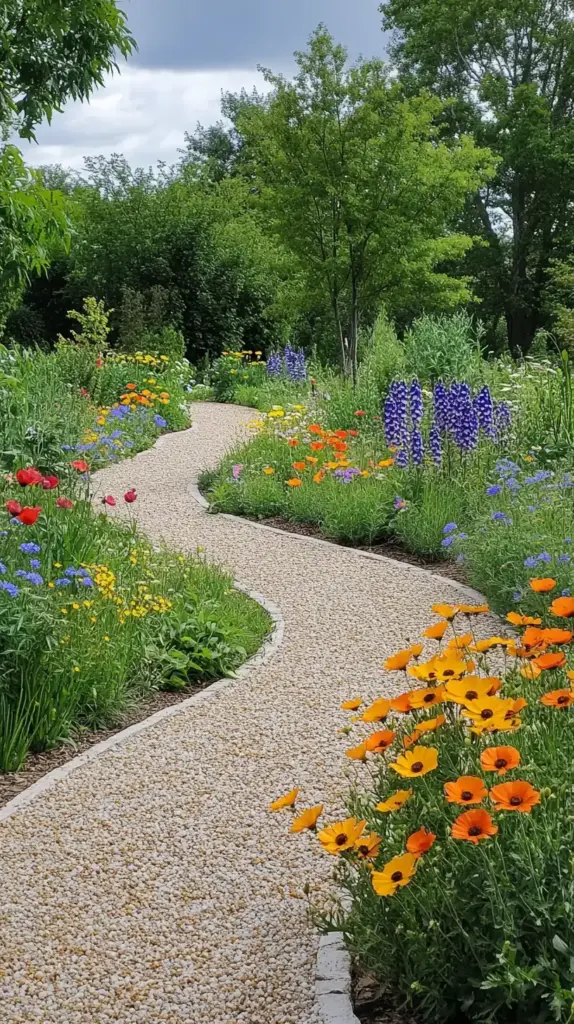 19. Cottage Garden with a Wildflower Border
