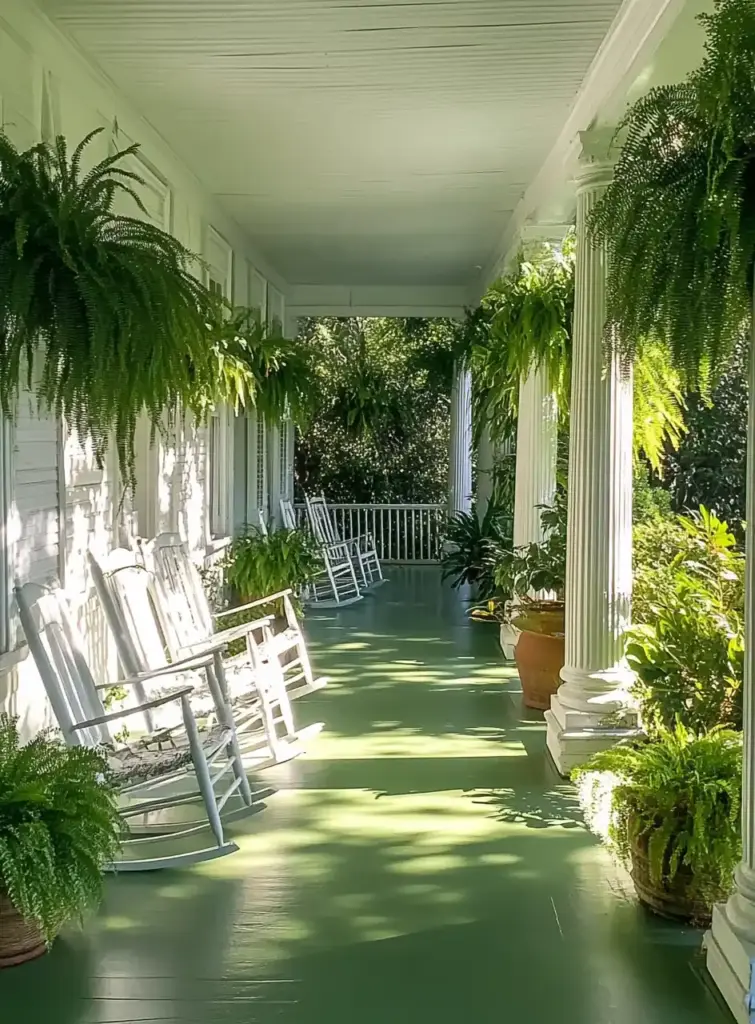 2 Ferns and Blossoms