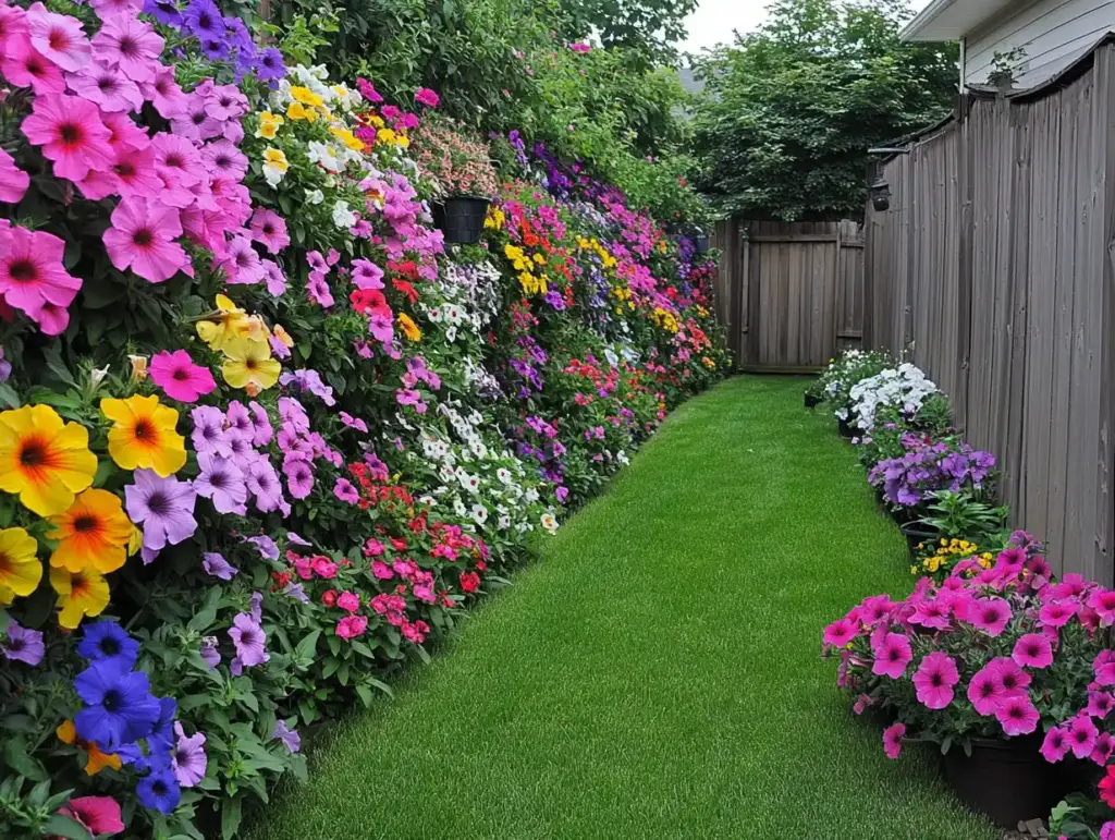 Colorful Flower Wall