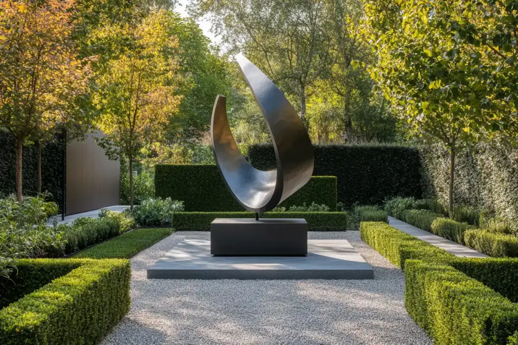 2. 🎨 Sculptural Art: Add Personality with Garden Statements