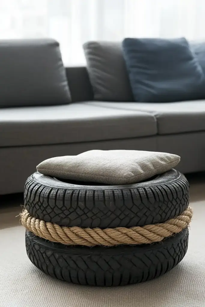 Tire Ottoman