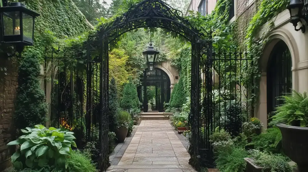 20. Wrought Iron Arch