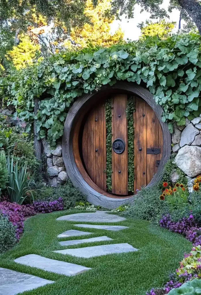 🧙 27. Hobbit Hole Garden Feature