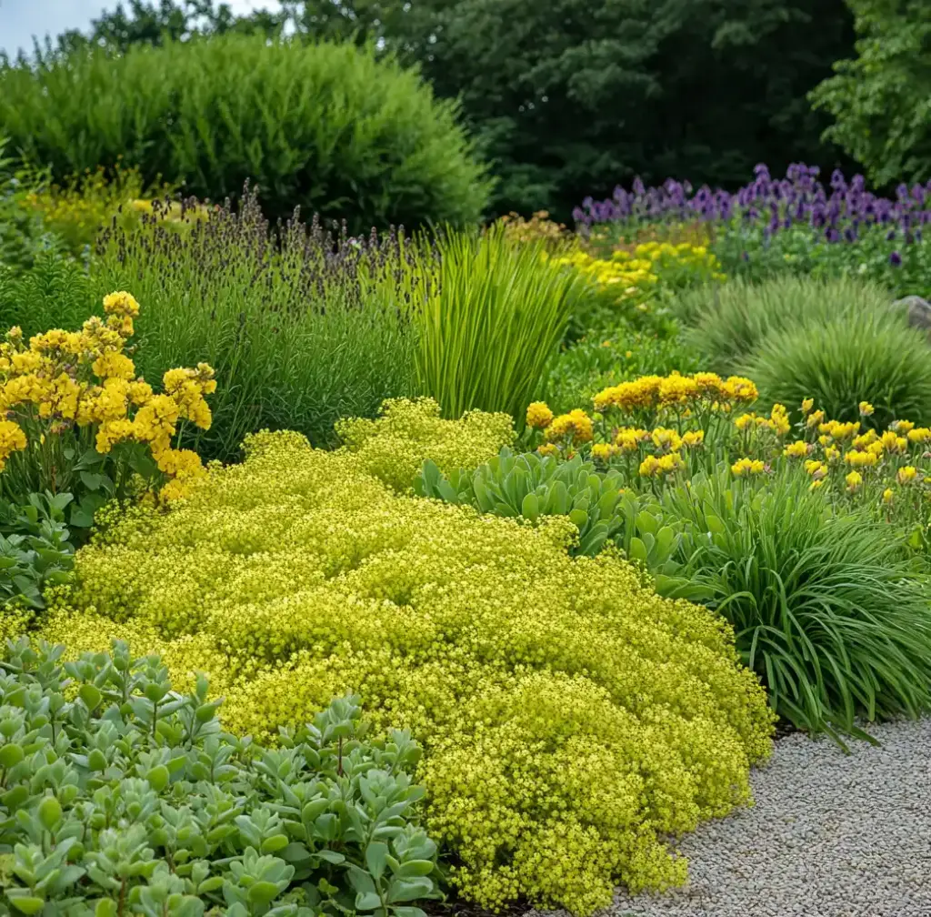 3. Install Low-Maintenance Ground Cover