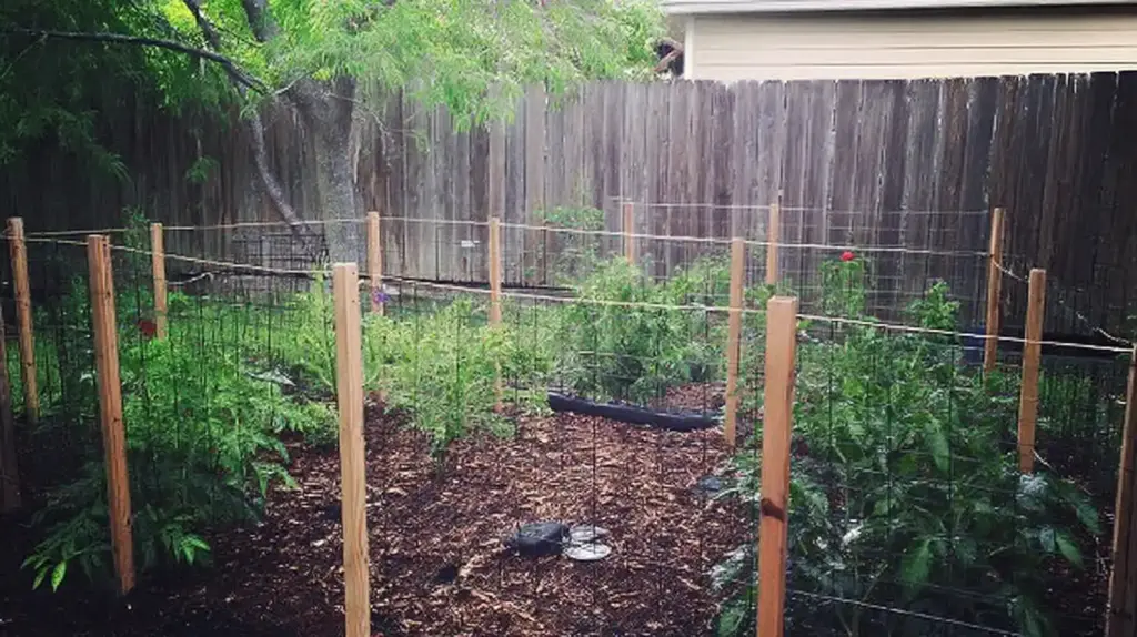 3. DIY Garden Fence