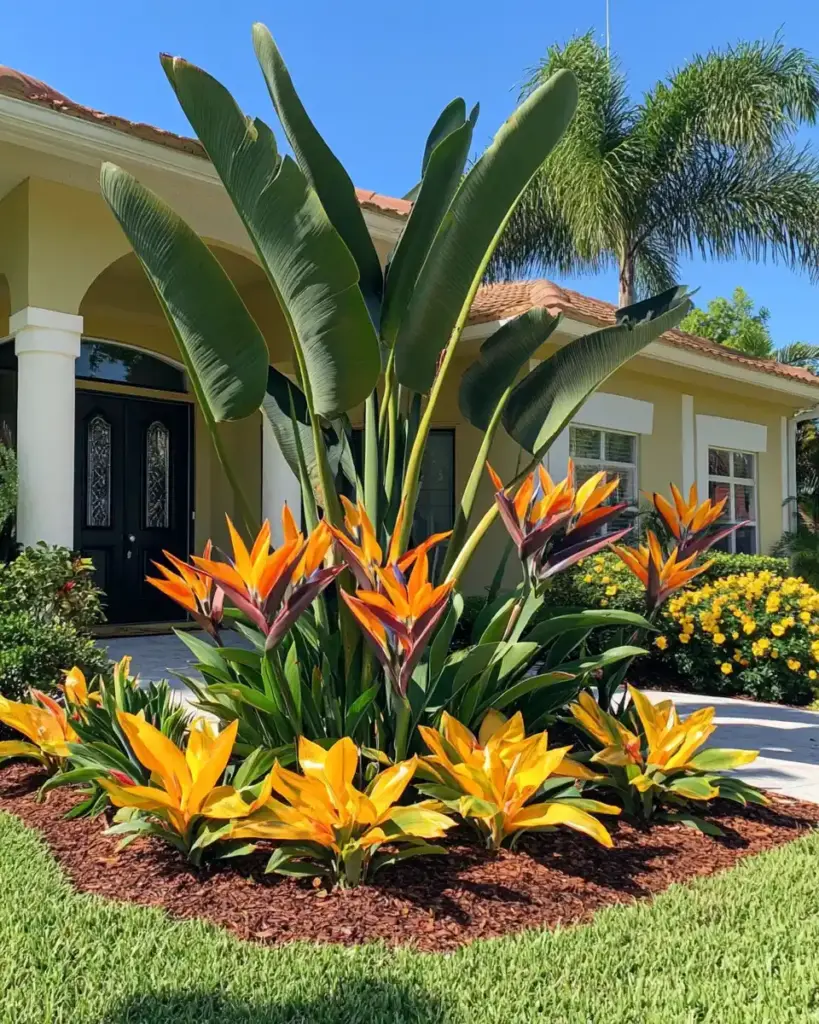 Circular Flower Bed