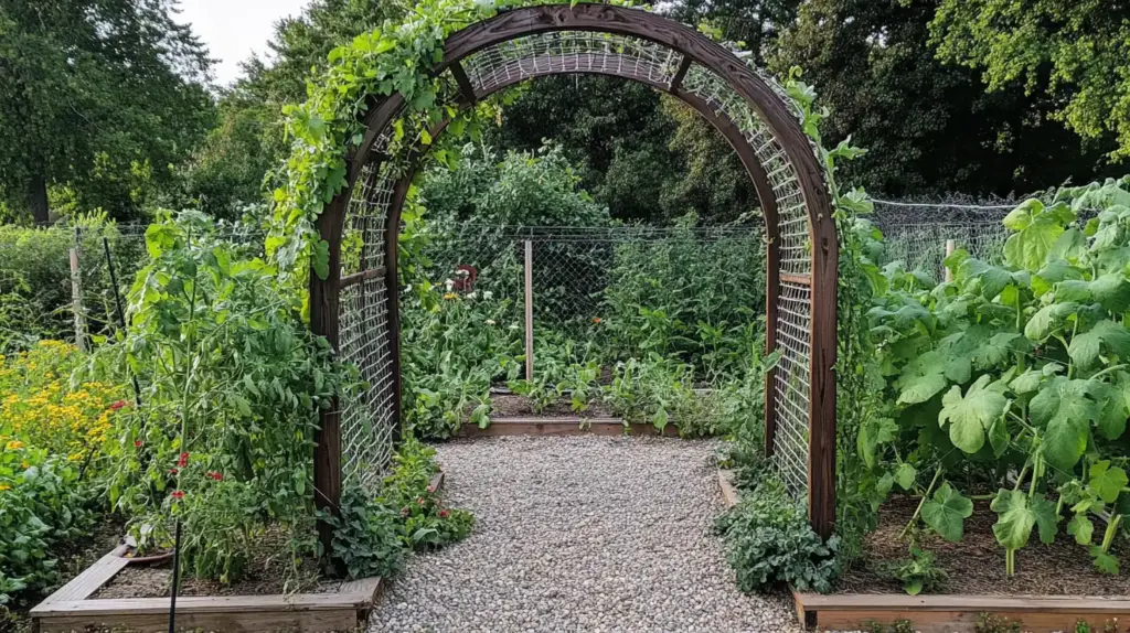 Arched Trellis