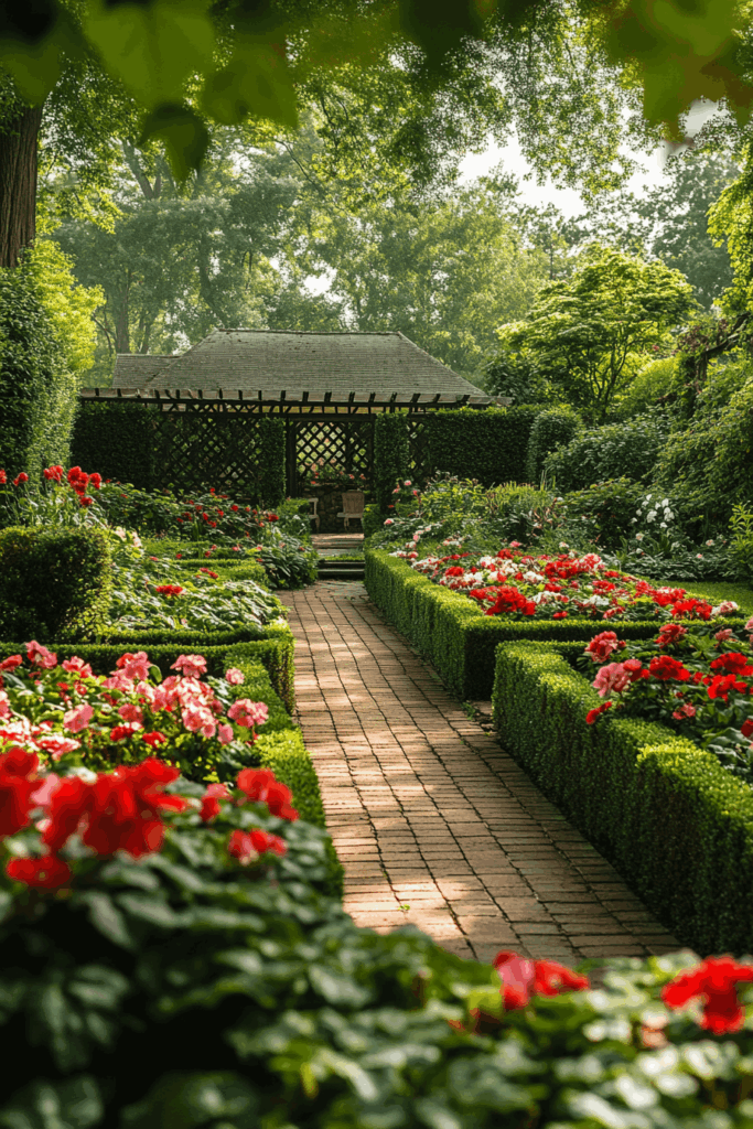 3. Formal Meets Informal: Bridging Garden Styles with Begonias