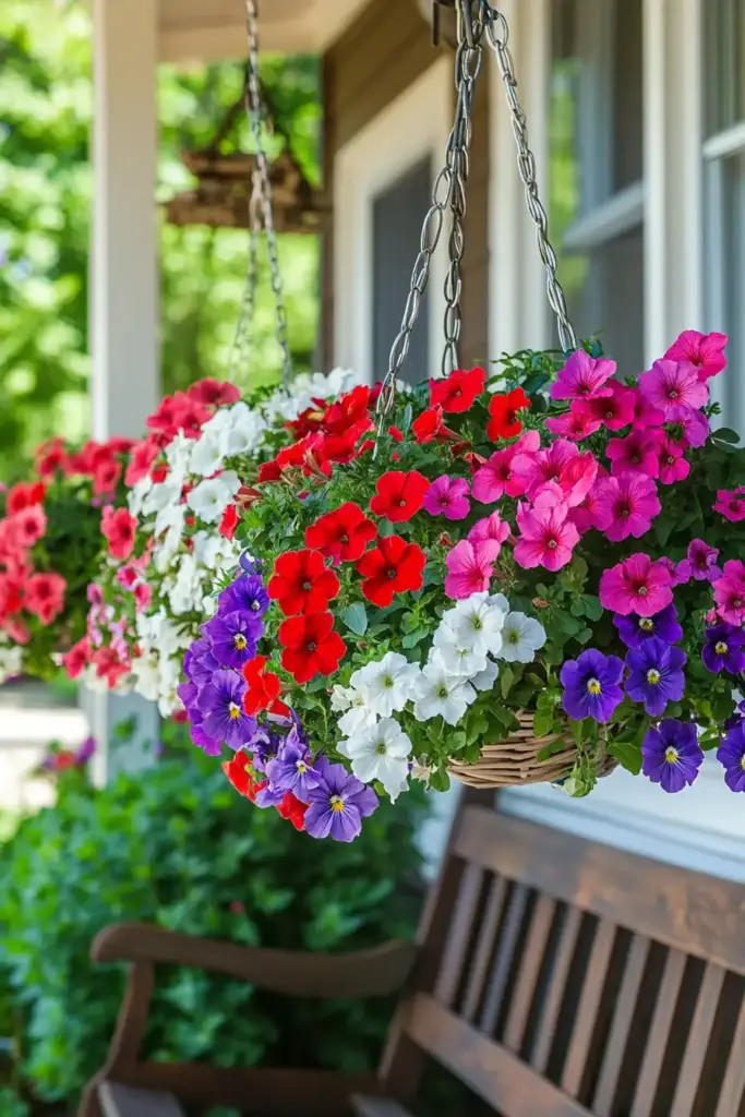 Hang Flower Baskets for Instant Vertical Impact