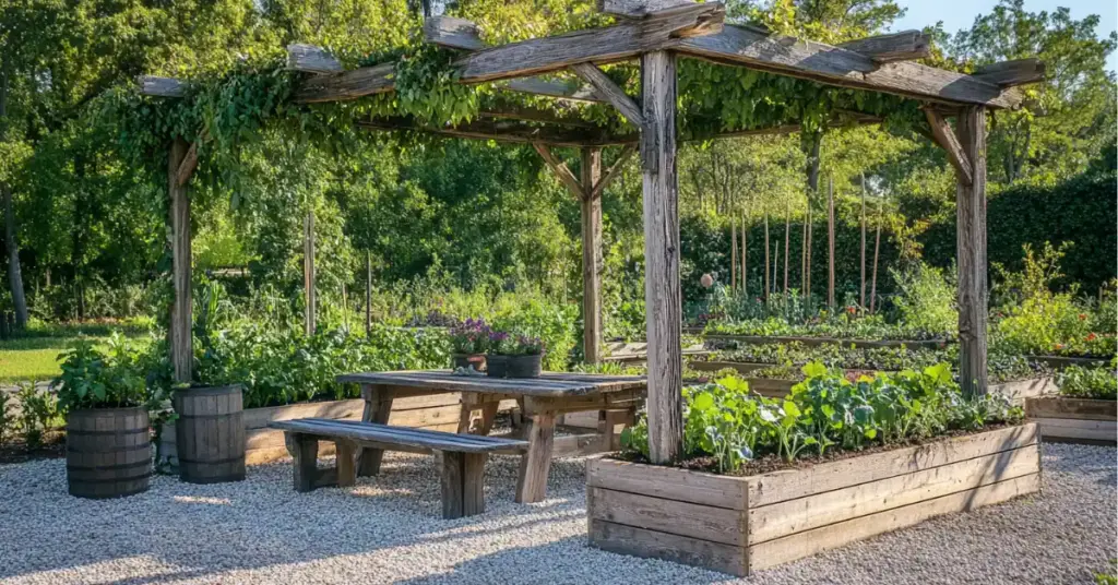 35. Pergola Paradise: Garden Meets Outdoor Living