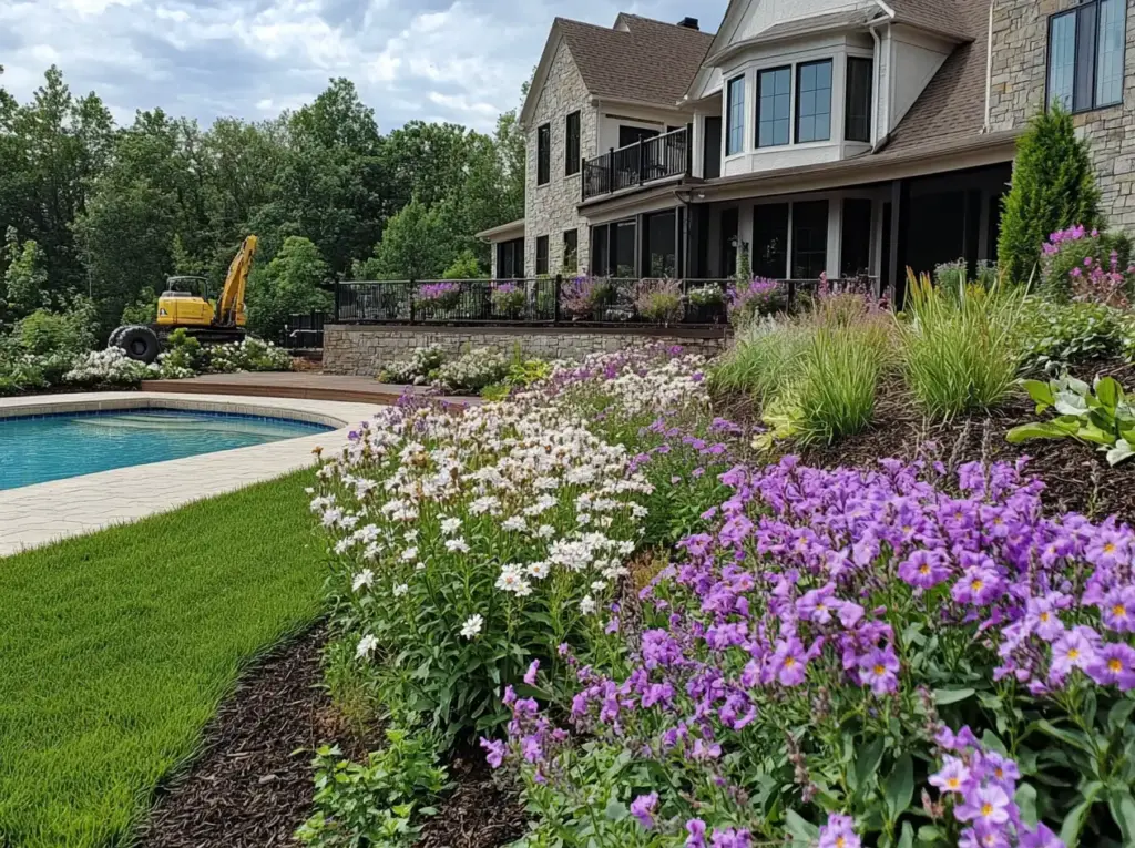🪵 4. Add Some Mulch for Contrast and Plant Health