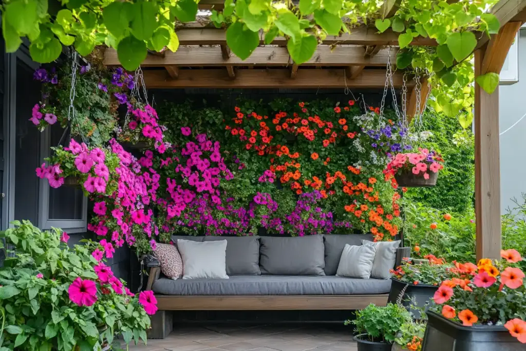 4. 🪴 Hanging Planters: Maximize Vertical Space with Greenery