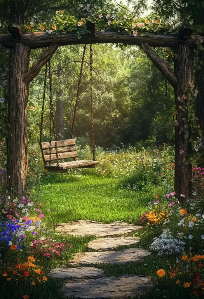 🌳 4. Tree Swing Sanctuary