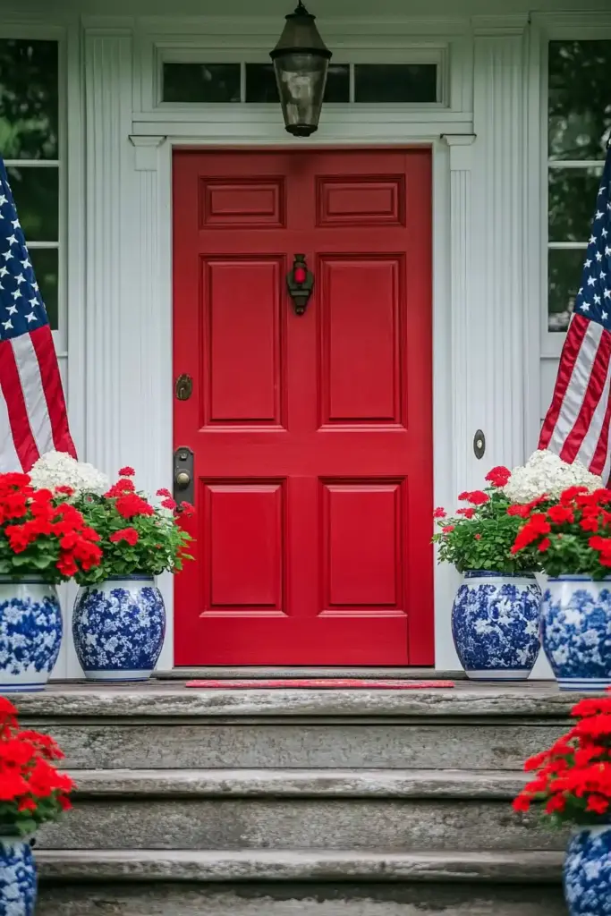 4. Patriotic Welcome
