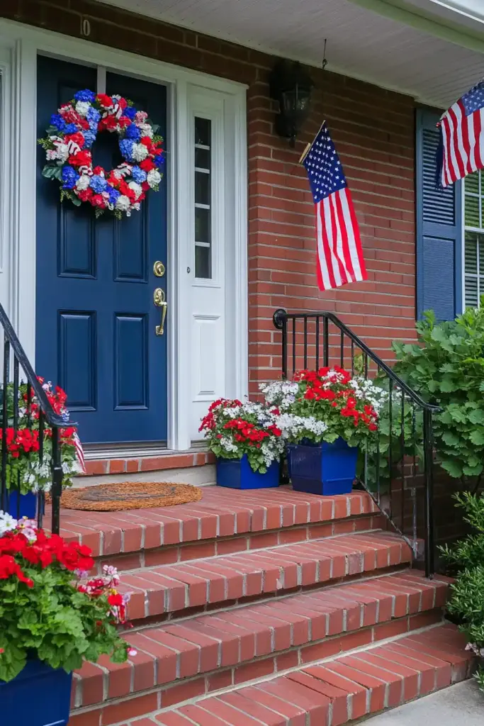 4. Patriotic Welcome