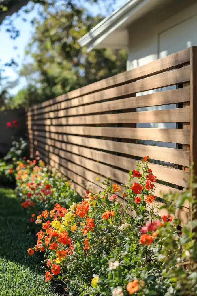5. Attach Wooden Slats for a Sleek Modern Look