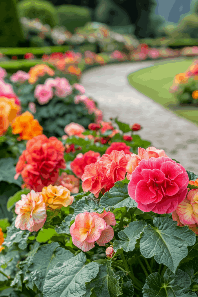 5. Begonias for Shaded Corners: Turn Neglected Spaces Into Highlights