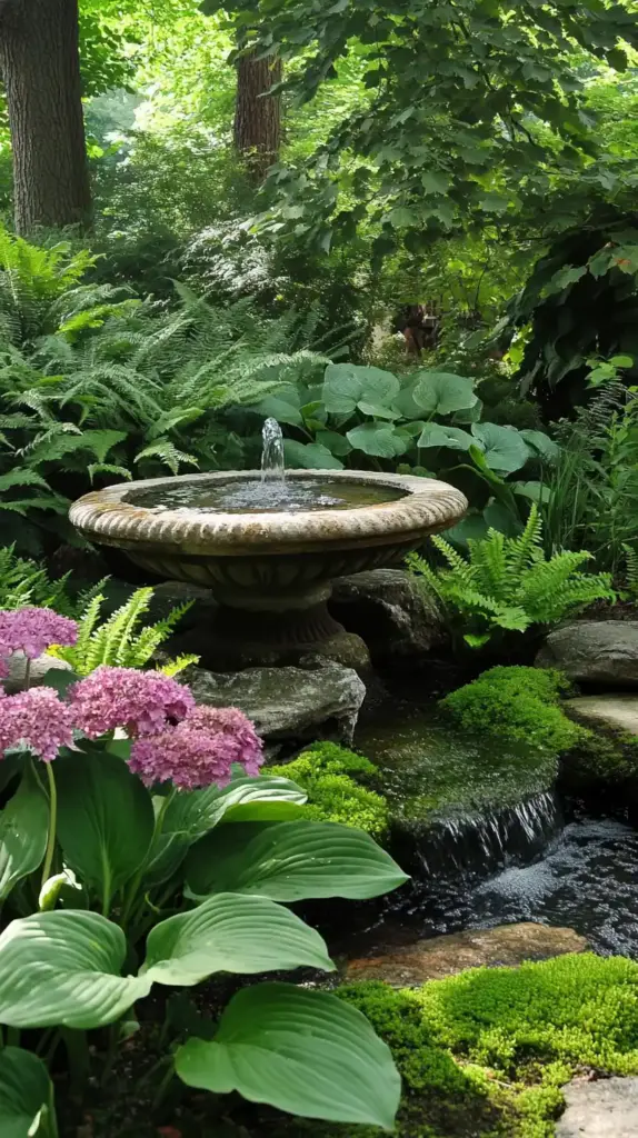 5. Shade-Loving Cottage Garden