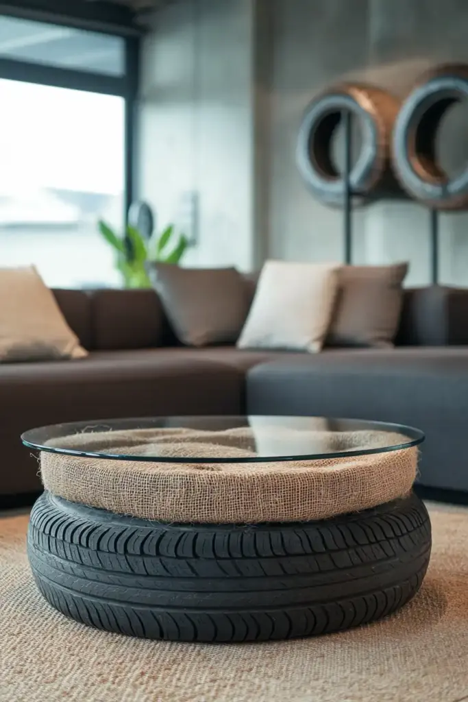 Tire Coffee Table