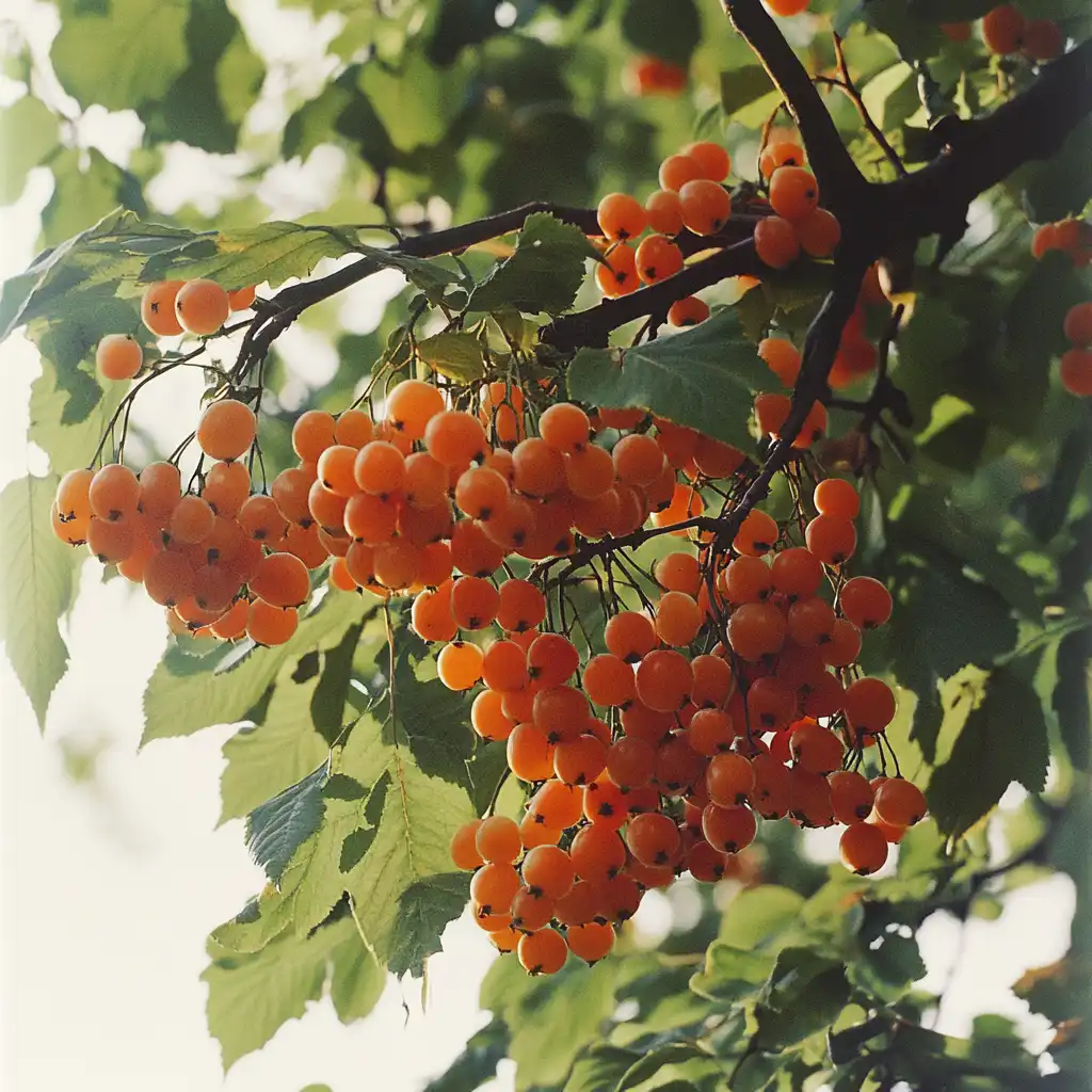 🌳 6. American Mountain Ash (Sorbus americana)