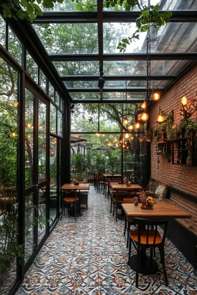 Industrial Chic Meets Nature