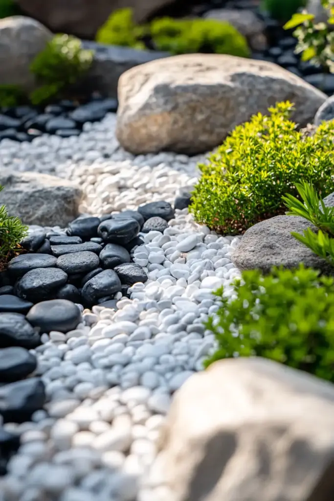 Decorative Rocks for Low-Maintenance Style