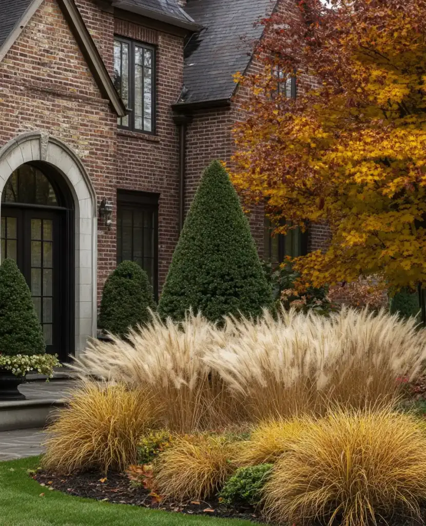 7. Plant Ornamental Grasses for Movement and Texture