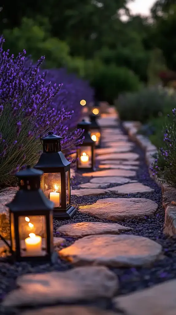 7. Cottage Garden with a Stone Pathway