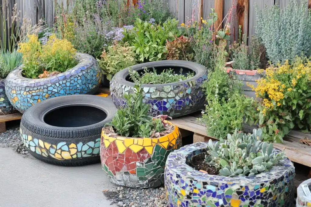 7. ♻️ Eco-Friendly Recycled Decor: Sustainable and Stylish