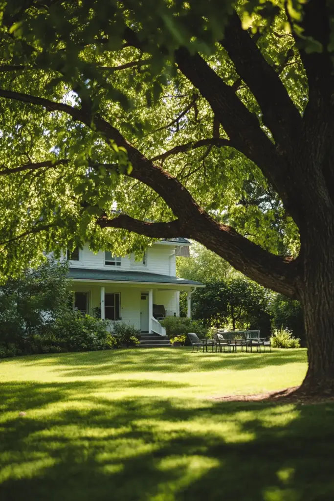 Striking Front Yard Tree