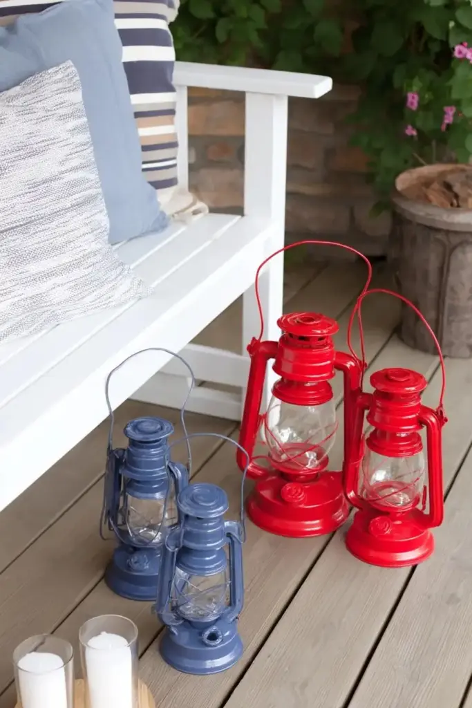 7. Use Vintage Lanterns for Evening Ambiance