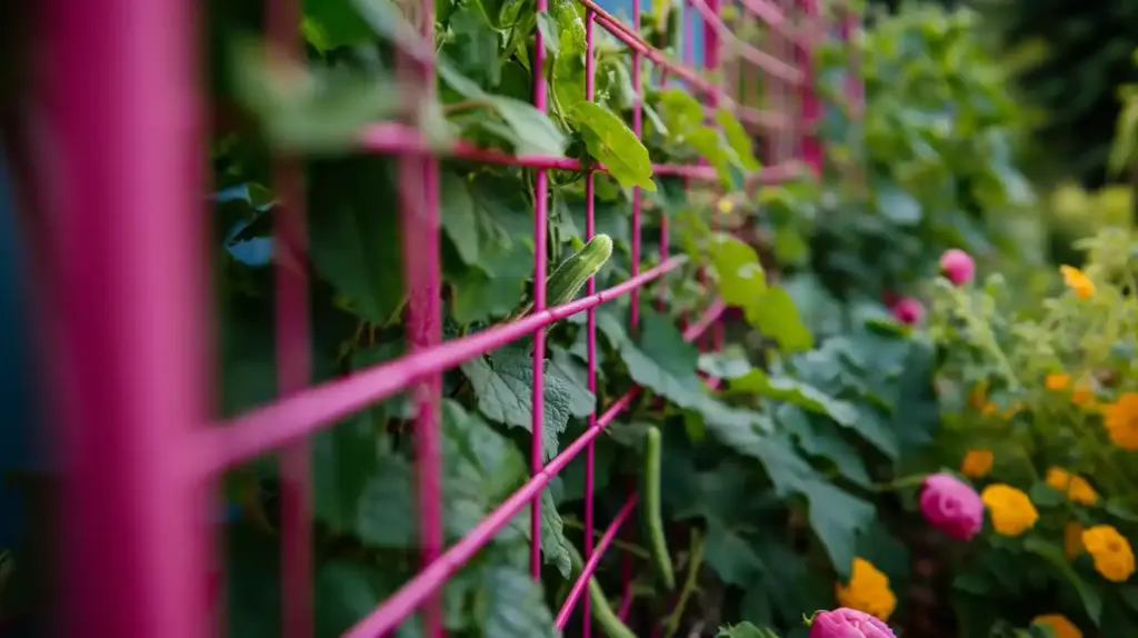 Wall-Mounted Trellis