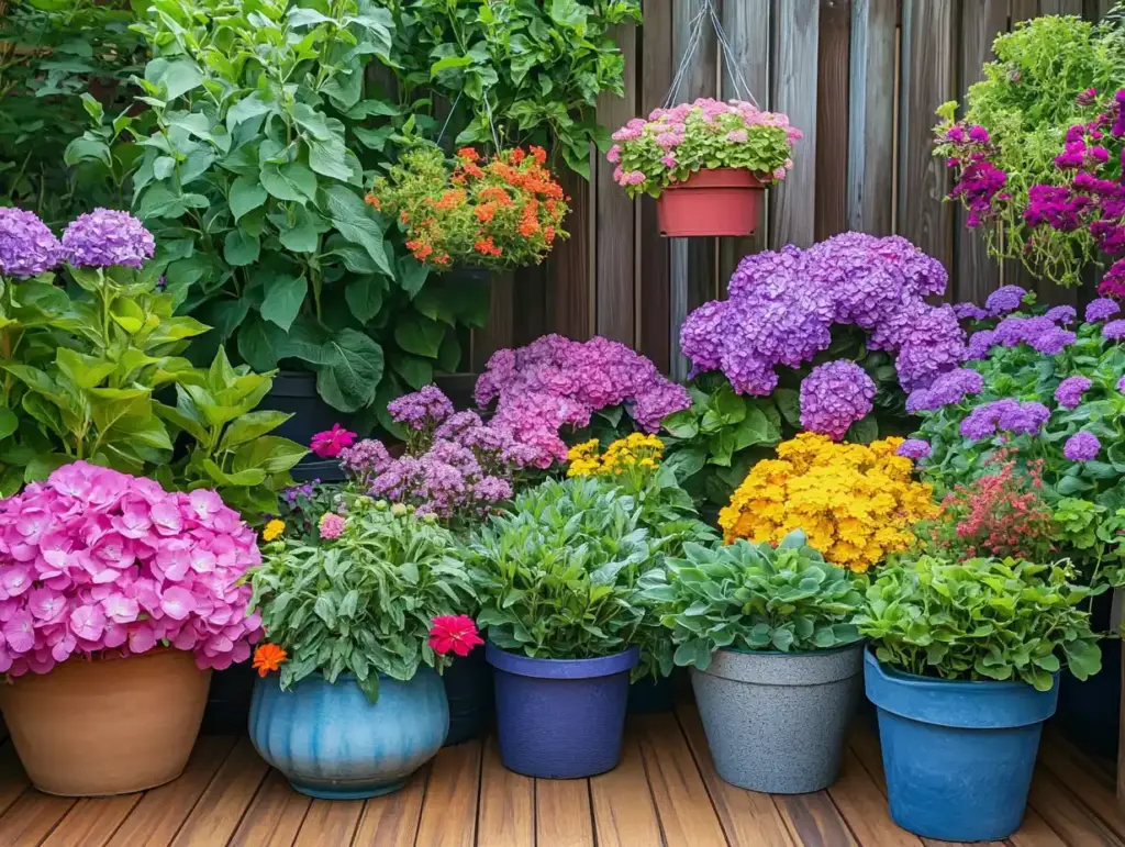 Potted Flower Bed