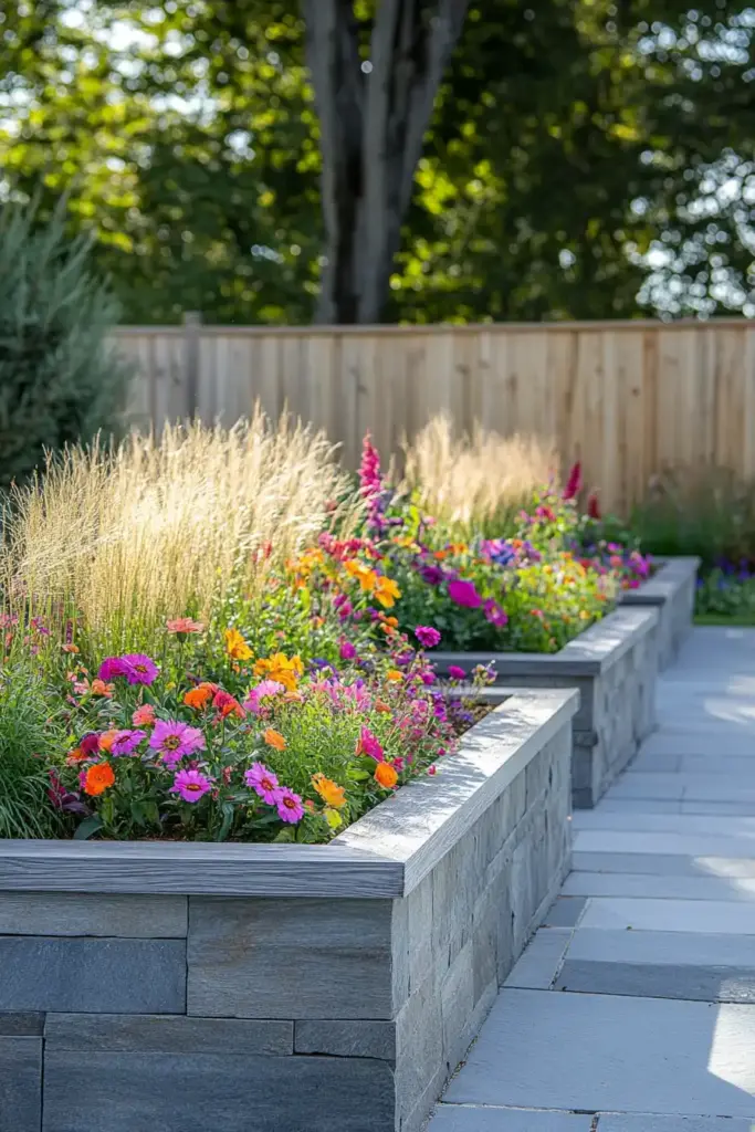 Build Raised Garden Beds for Floral or Edible Color