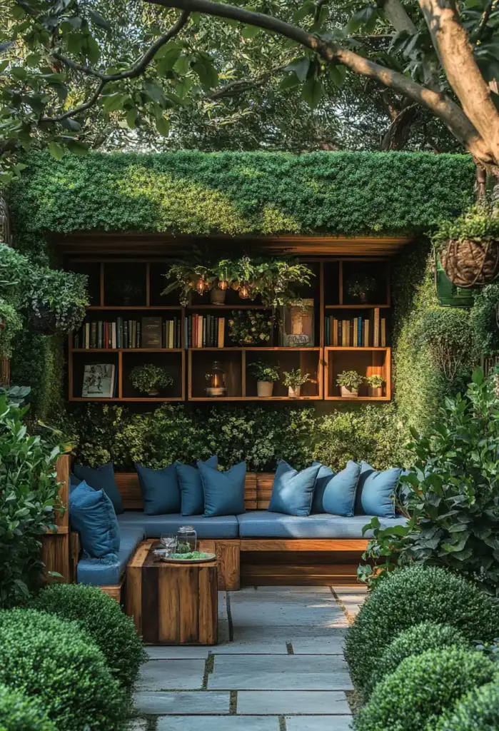 📖 8. Garden Reading Nook